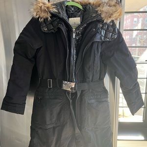 Moncler ‘Romney’ Coat with Fur Hood